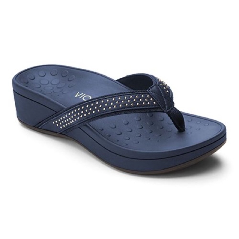 VIONIC 11 Women’s Orthaheel Kehoe Sandal - Navy